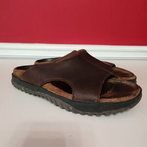 G.H. Bass & Co. Bass Sidney Suede Leather Cushioned Upper Mens Slides Size 7.5M